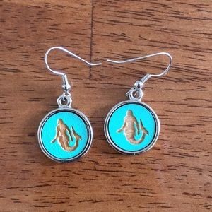 Mermaid earrings 🧜♀️